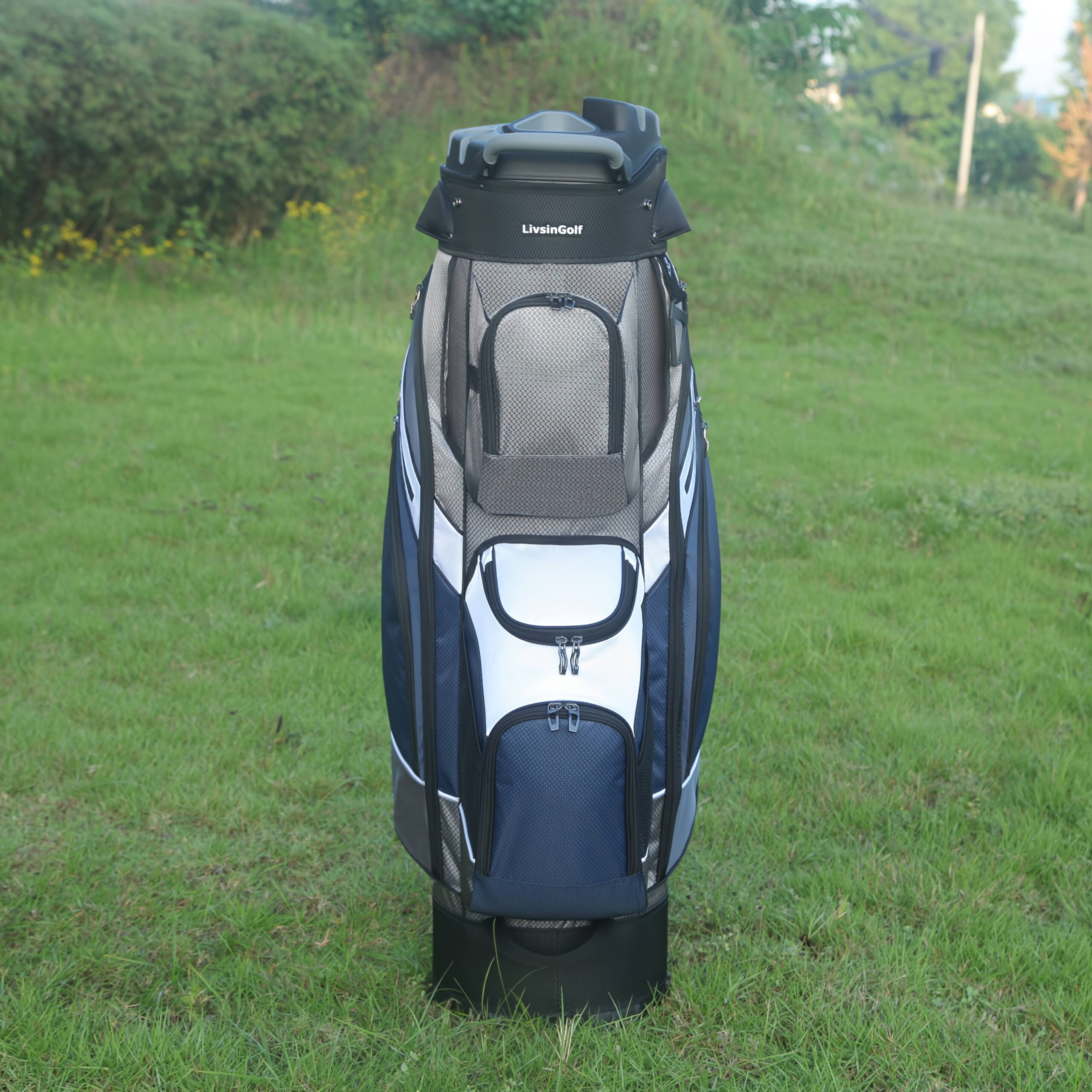 LivsinGolf 14-Way Golf Cart Bag with Locking Club Dividers - Image 7