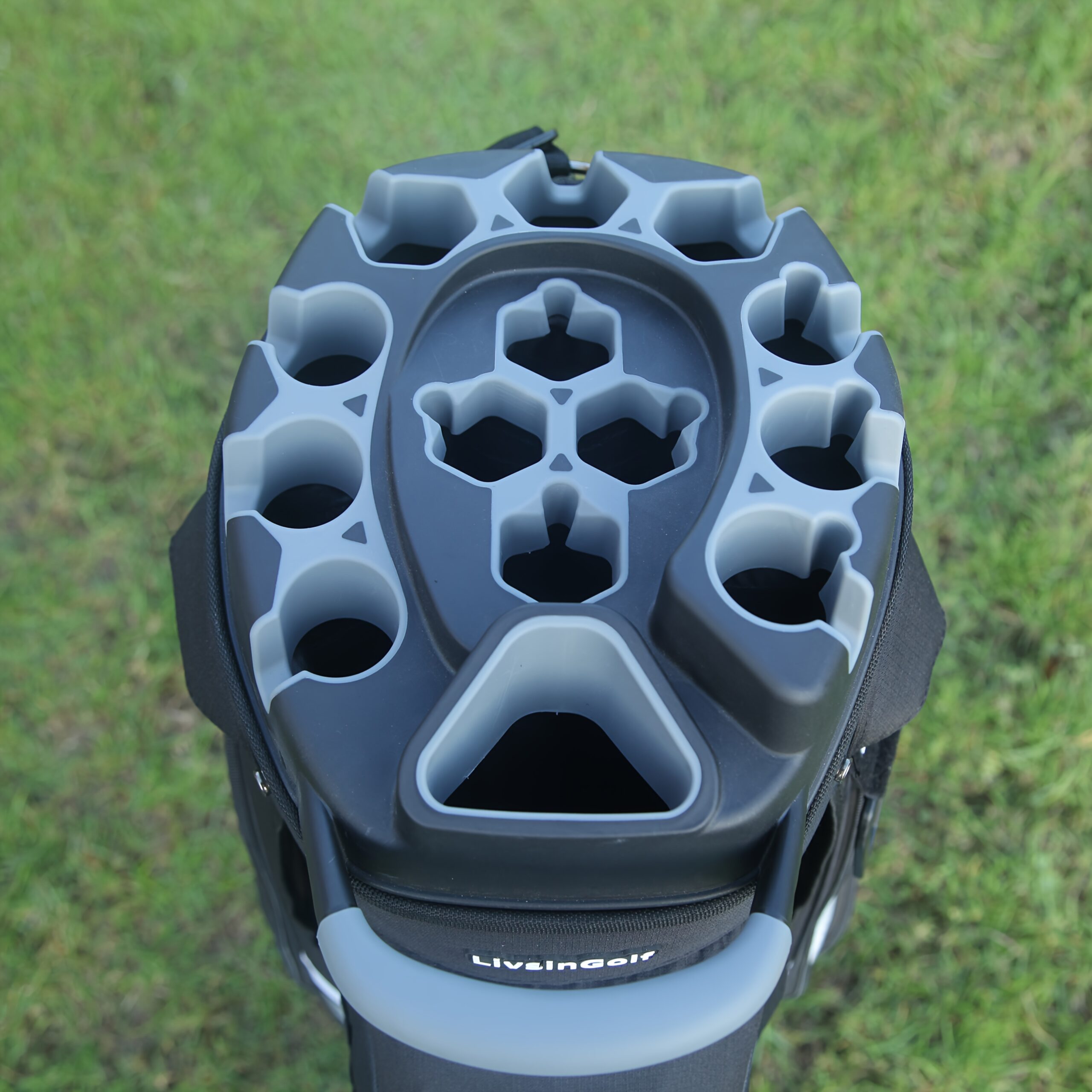 LivsinGolf 14-Way Golf Cart Bag with Locking Club Dividers