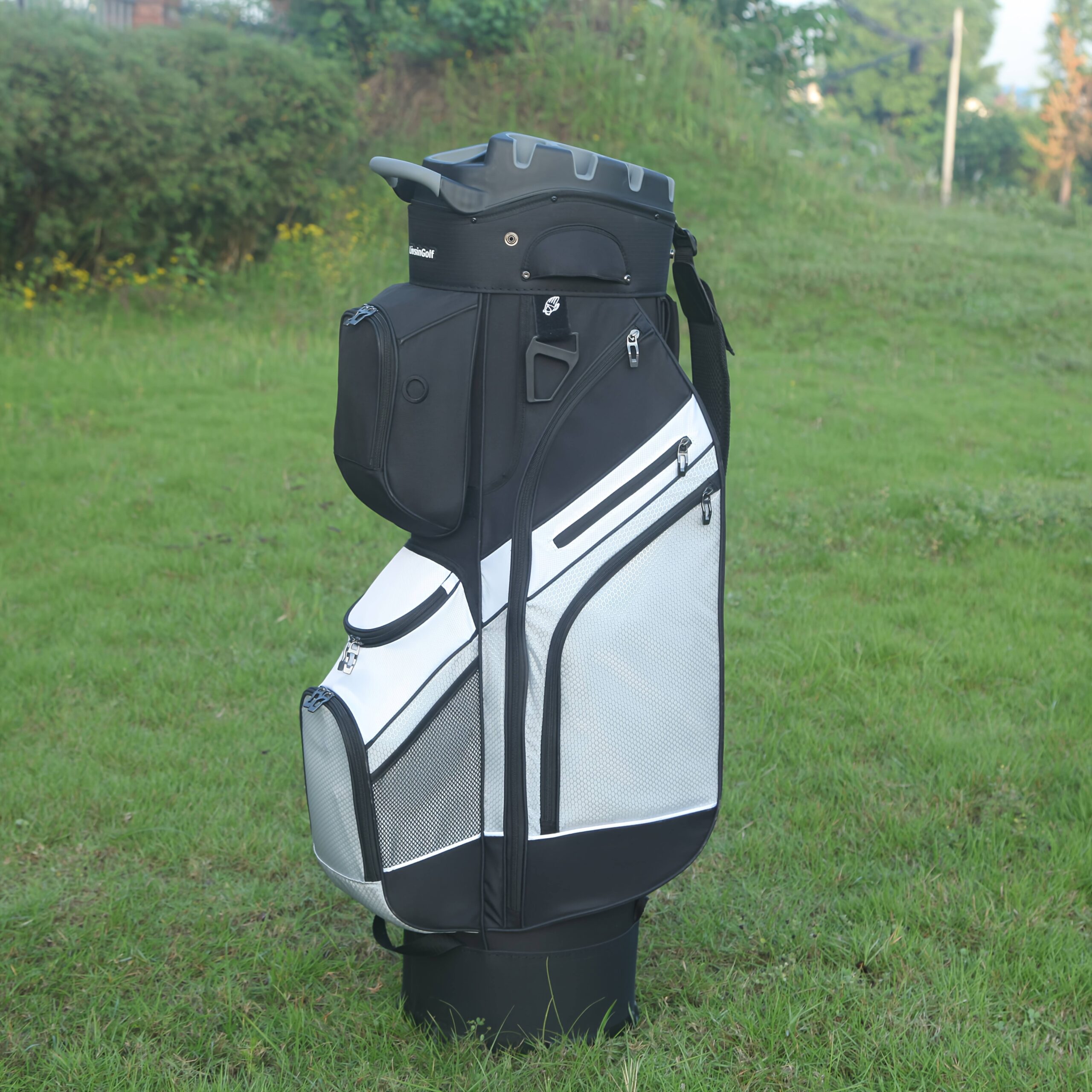 LivsinGolf 14-Way Golf Cart Bag with Locking Club Dividers - Image 2