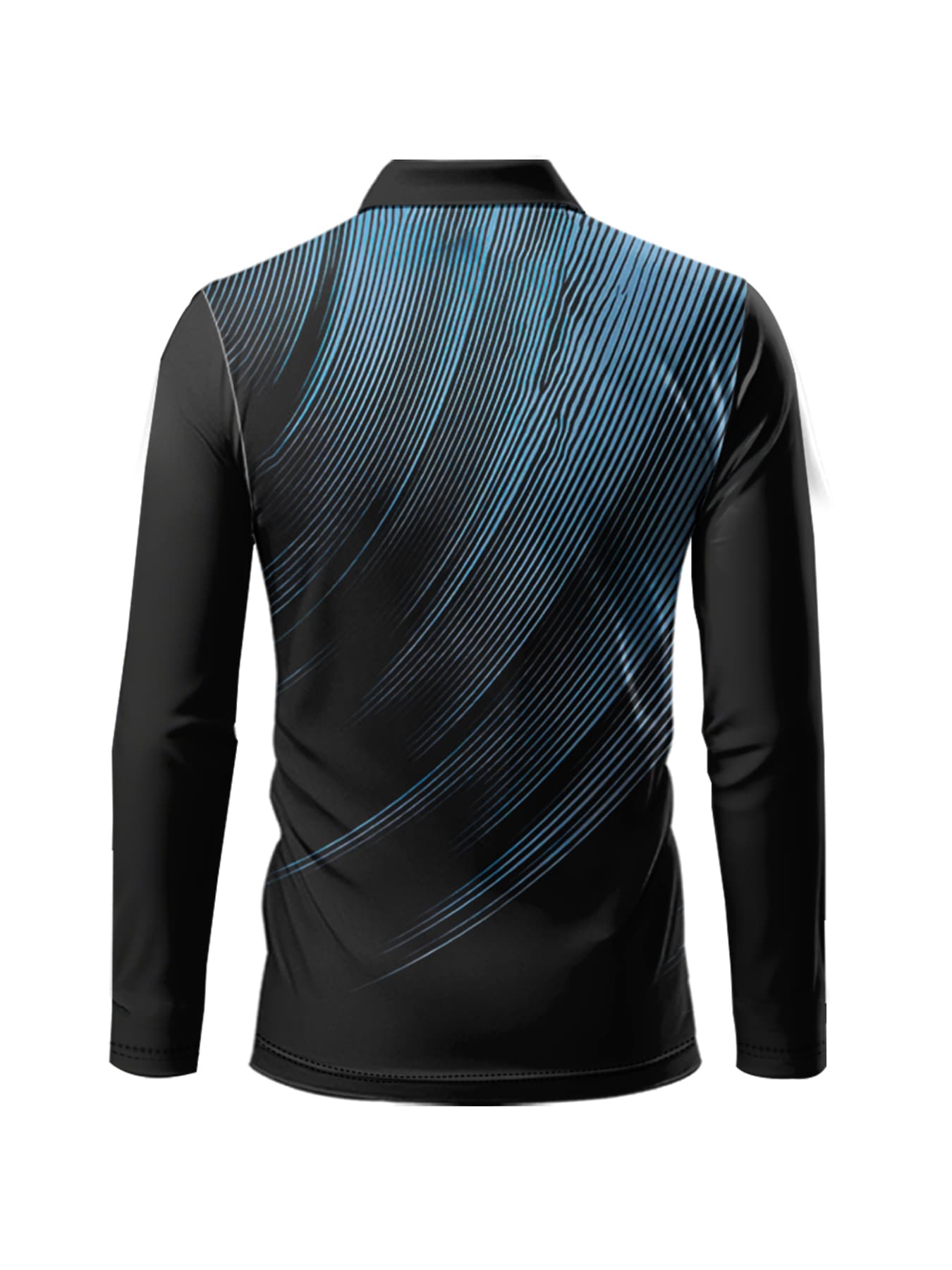Men's Long-Sleeved Polo Shirt - Image 2