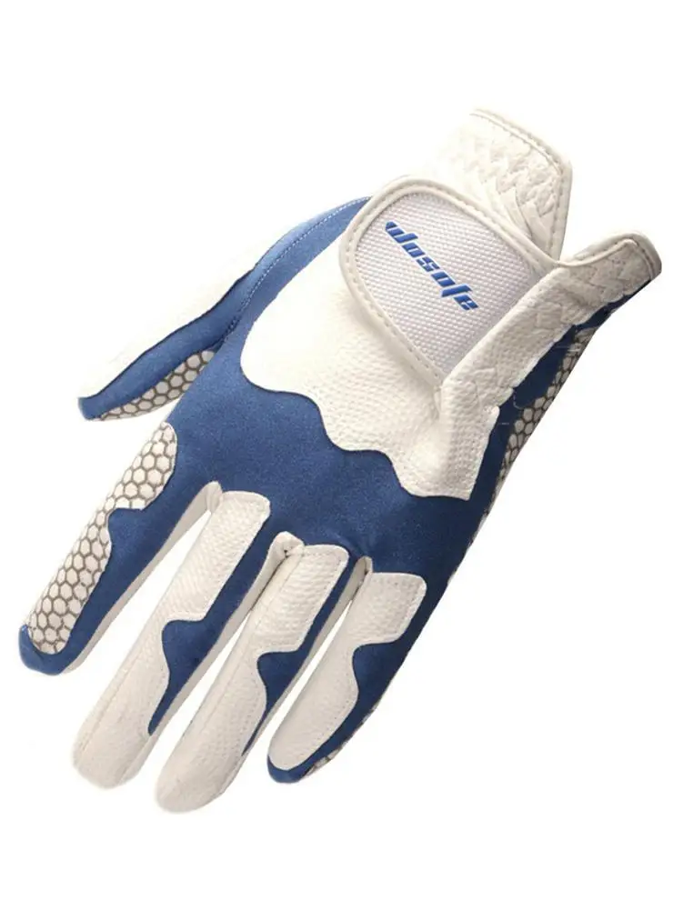 Left Hand Single Glove Lycra Fabric Breathable Golf Gloves - Image 2