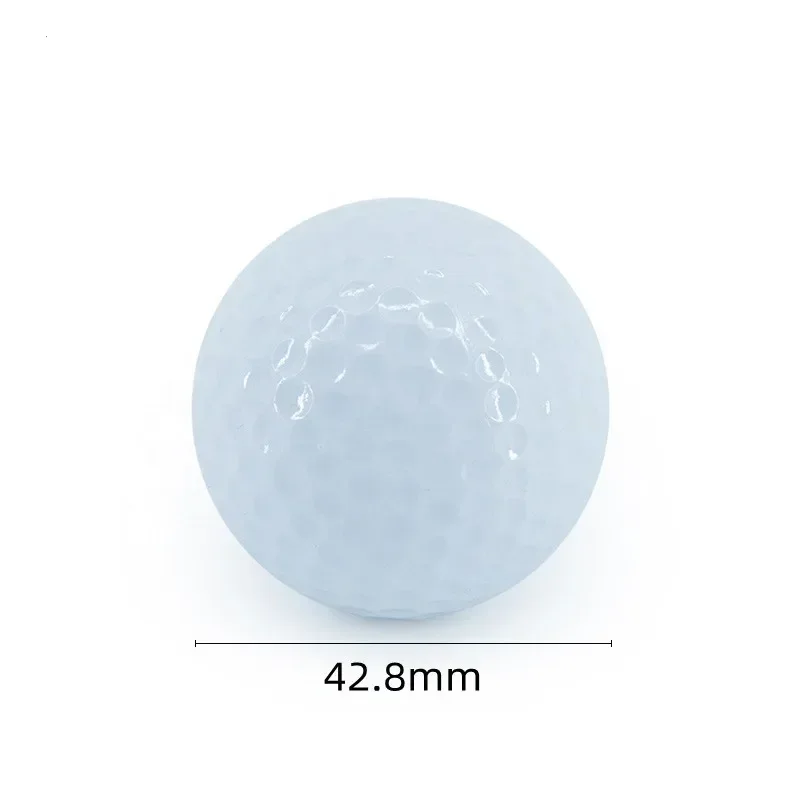 2024 New 10pcs Outdoor golf double-layer white ball two-layer practice ball - Image 6