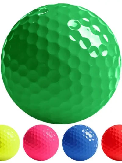 Neon Color Golf Balls Golf Extreme Distance Double-layer Ball Professional Practice