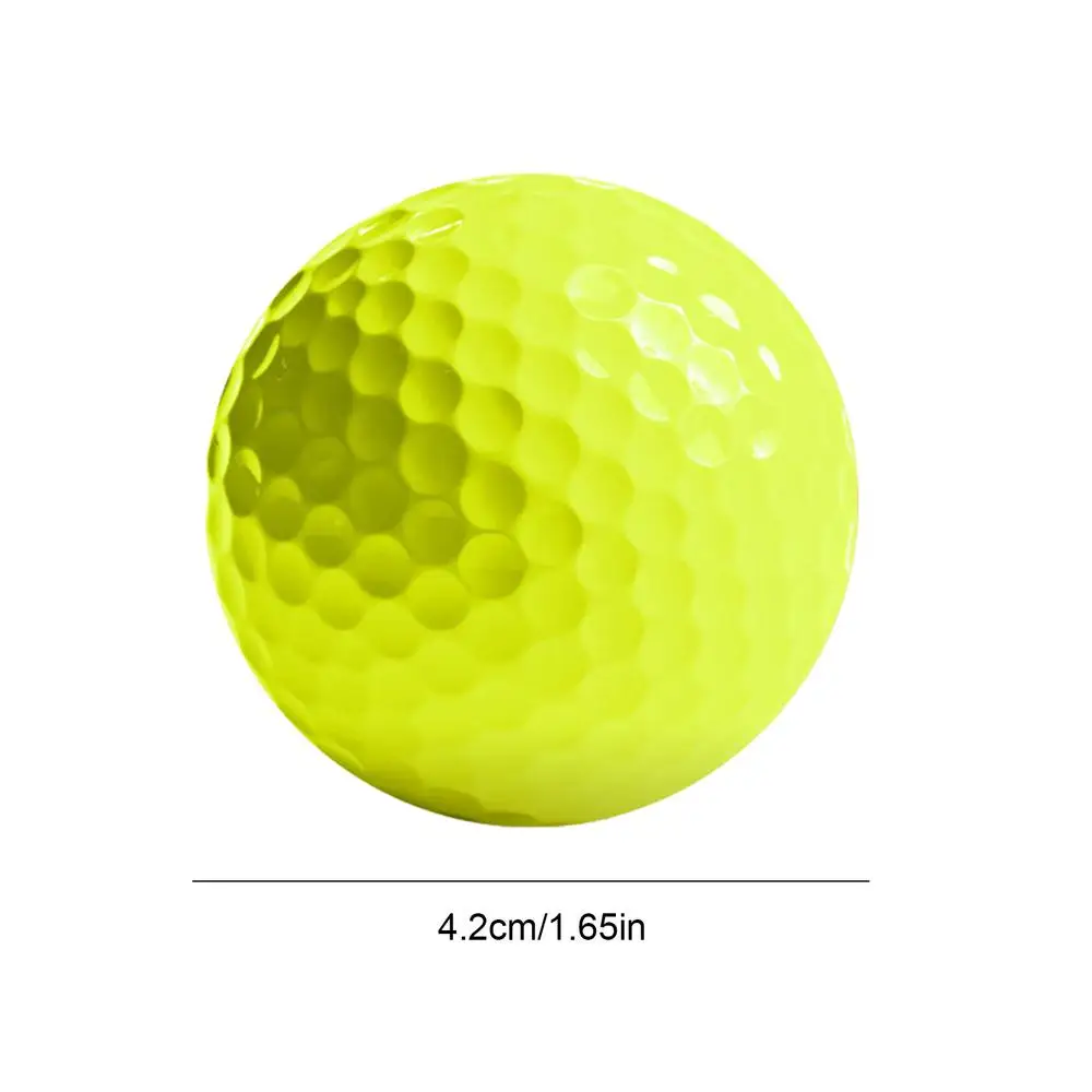 Neon Color Golf Balls Golf Extreme Distance Double-layer Ball Professional Practice - Image 8