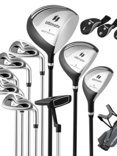 9/10/12 Pieces Men's Complete Golf Clubs Set