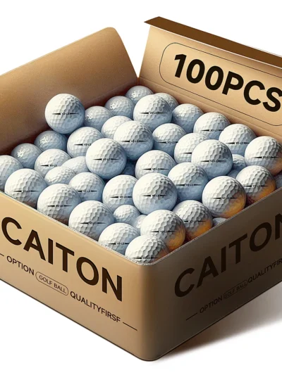 Caiton 100pcs 2-Layer Golf Balls