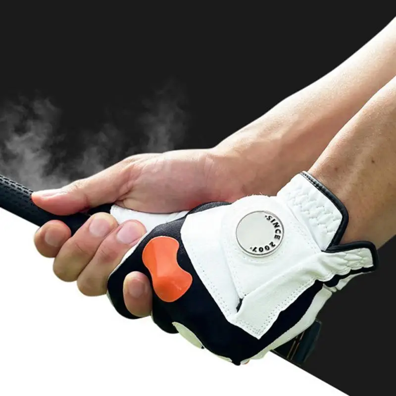 Left Hand Golf Gloves Grip Trainer Reduce Golf Hook Ball Corrector Gloves