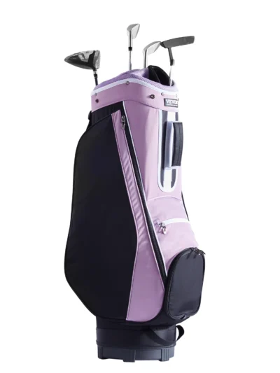 SucceBuy Golf Cart Bag with 14 Way Organizer Divider Top