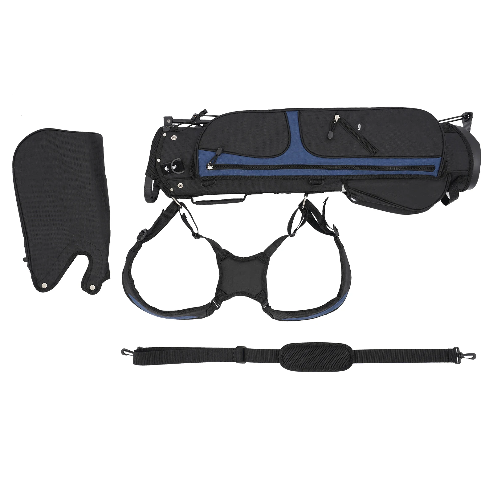 Portable Golf Stand Bag Nylon Golf Stand Bag with Shoulder Strap - Image 7