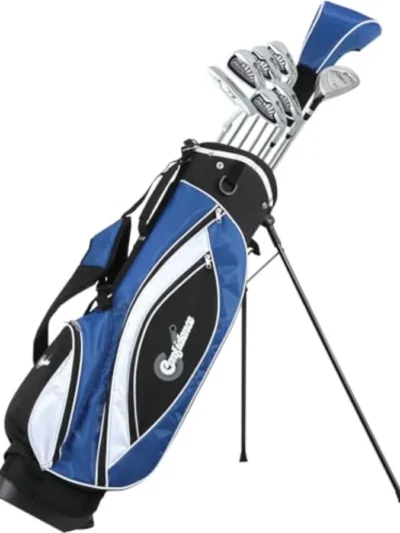 Golf Men's Power V3 +1 Inch Club Set and Stand Bag with Premium Material