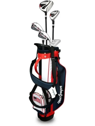Golf DX Stars and Stripes US Flag Junior Golf Club Set Left Hand