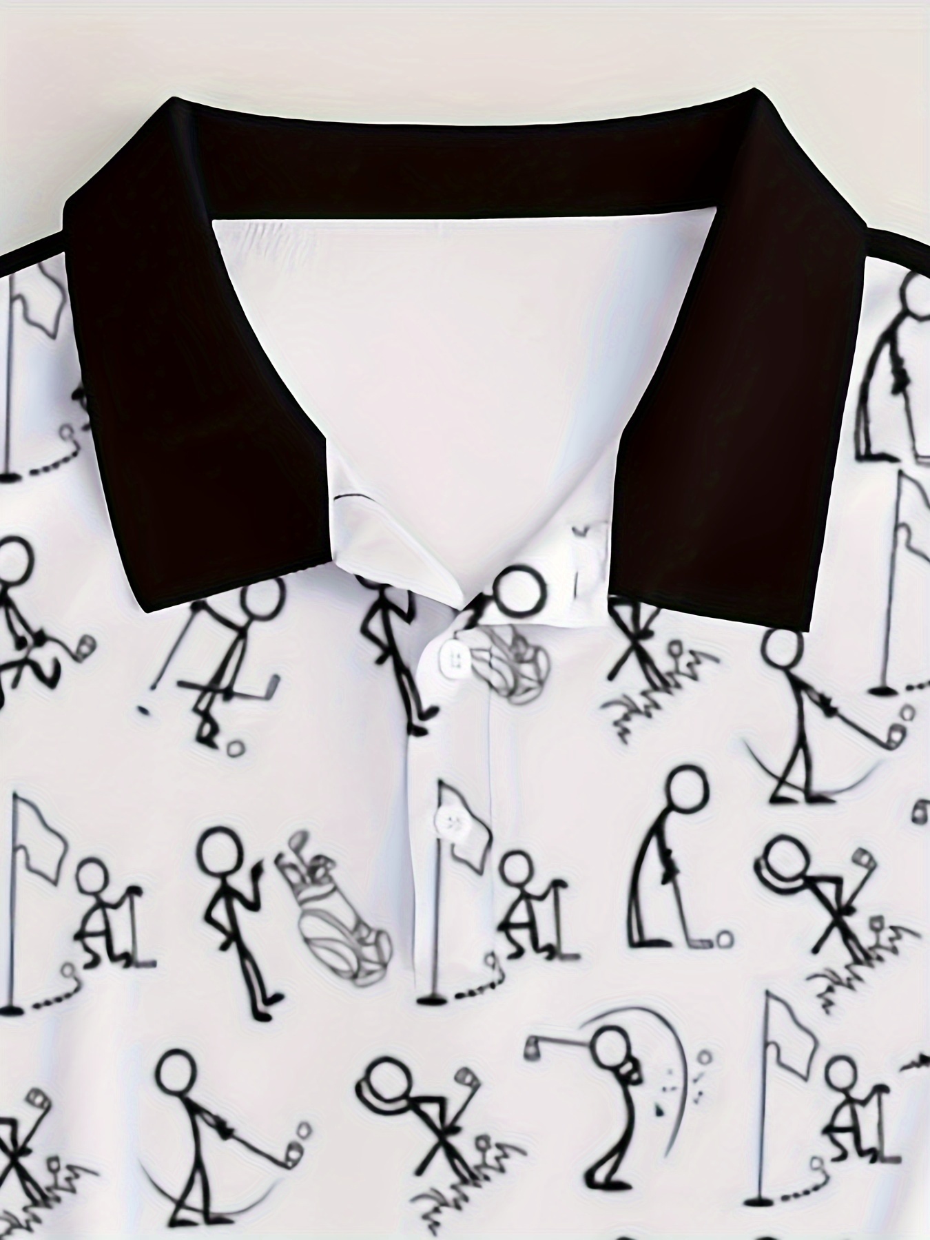 Mens Golf Shirt Polo Shirts - Image 5