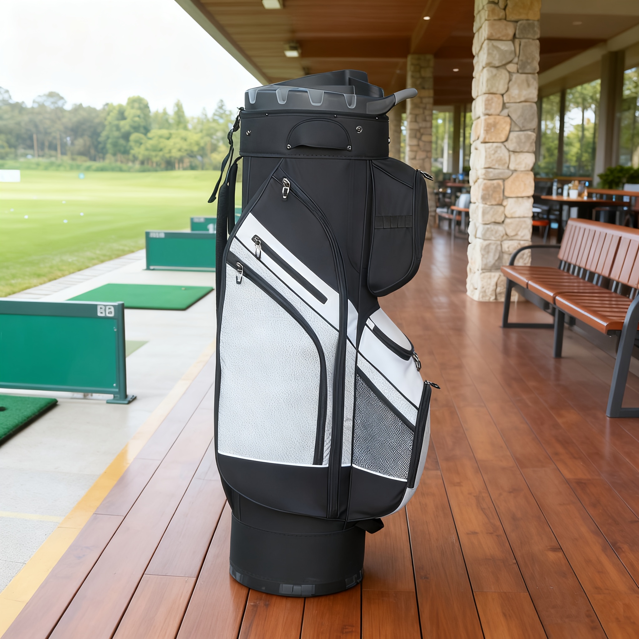 LivsinGolf 14-Way Golf Cart Bag with Locking Club Dividers - Image 5