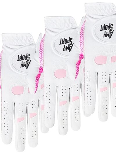 3 Pack GKANDI Non Slip Golf Gloves Women Left Hand