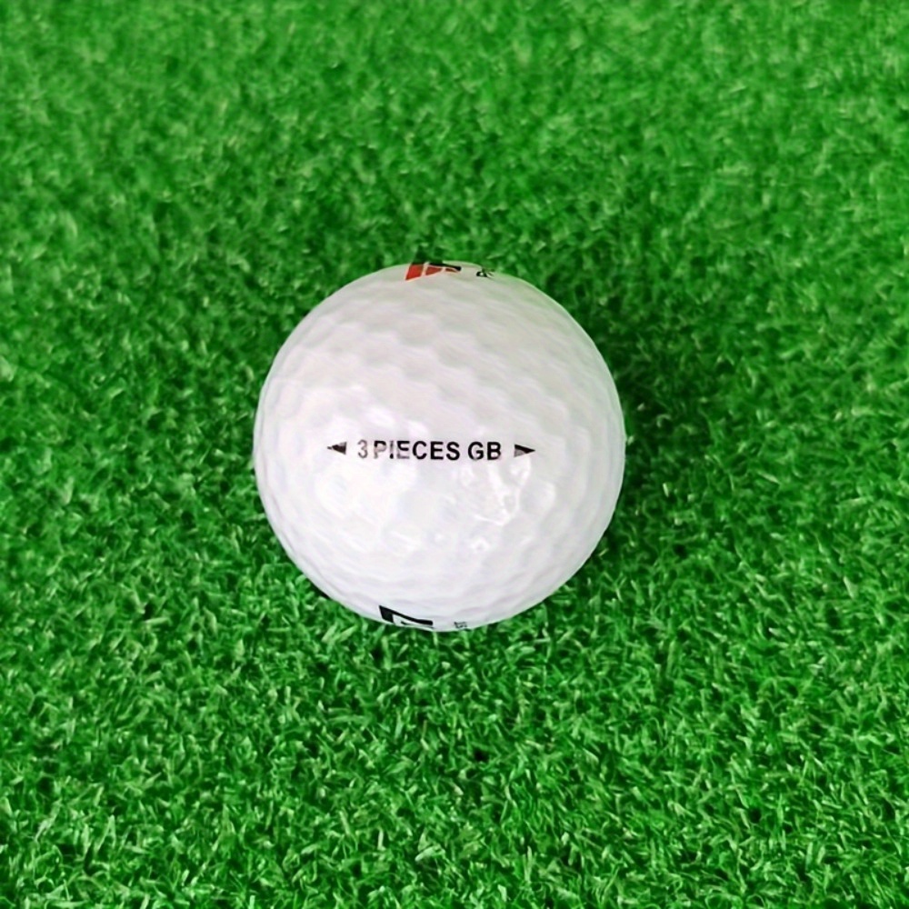 5pcs Q002 Model Golf Balls - Premium White Triple, 44g Weight, 80 Hardness - Golfing Excellence Redefined - Image 6