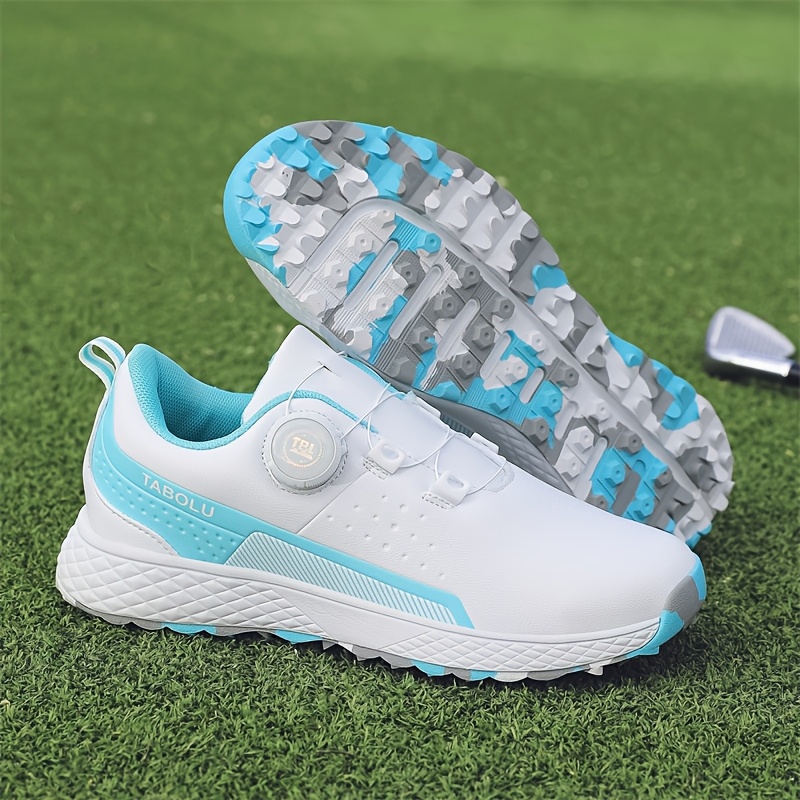 Women's High Quality Golf Shoes with Non-Slip Fixing Nails & Telescopic Adjustable Knob Buckle