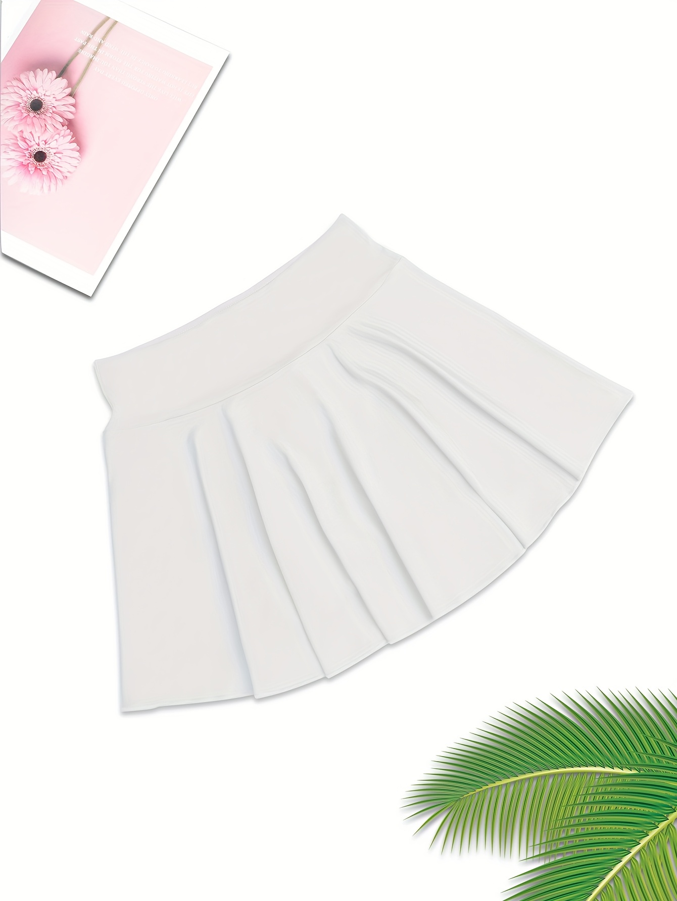 3pcs Women's Tennis Golf Skirt with High Waist and Pockets - Image 8