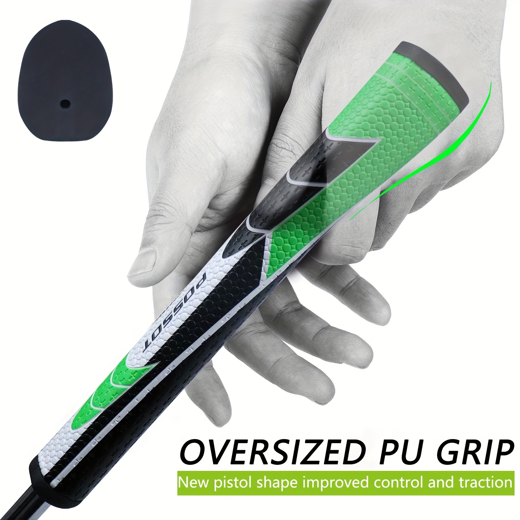 POSSOT Hot New Stainless Steel Bar Putter Genderless Right Hand With Screws Decorative Putter - Image 8