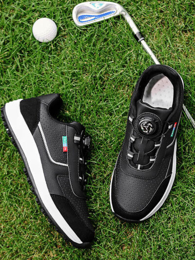 Stylish Footwear, Cozy Inner Lining, Durable Sole, Casual Outdoor Shoes, Golf Trainers.