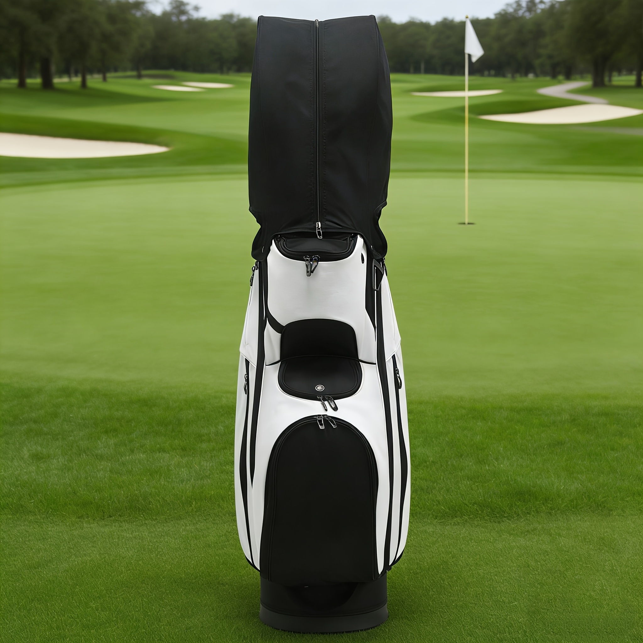 LIVSINGOLF Professional Full-Length Golf Cart Bag with 14-Way Dividers & Multi-Compartment Organization - Image 8