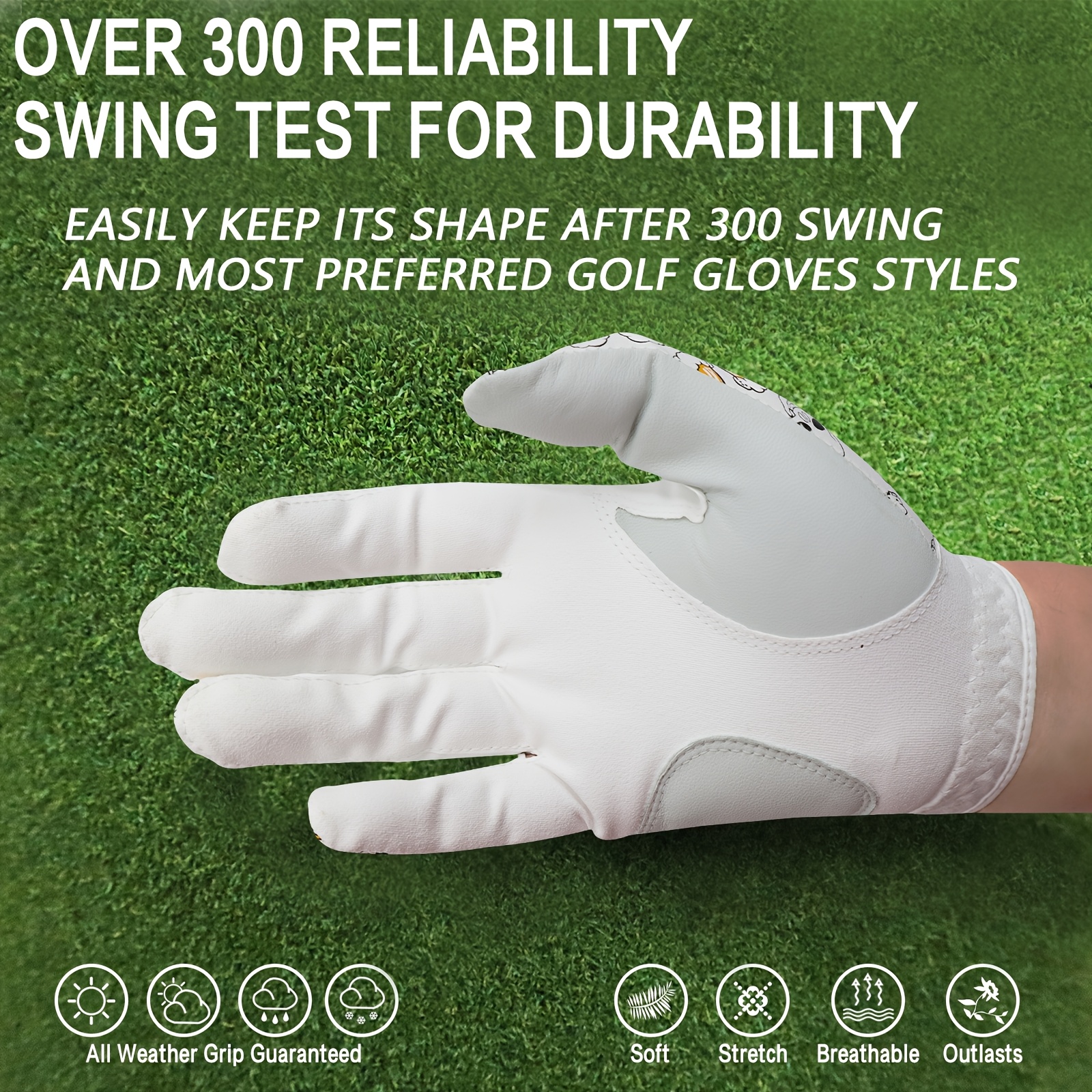 GKANDI Men's Golf Gloves Left Hand for Right-Handed Golfers - Image 12