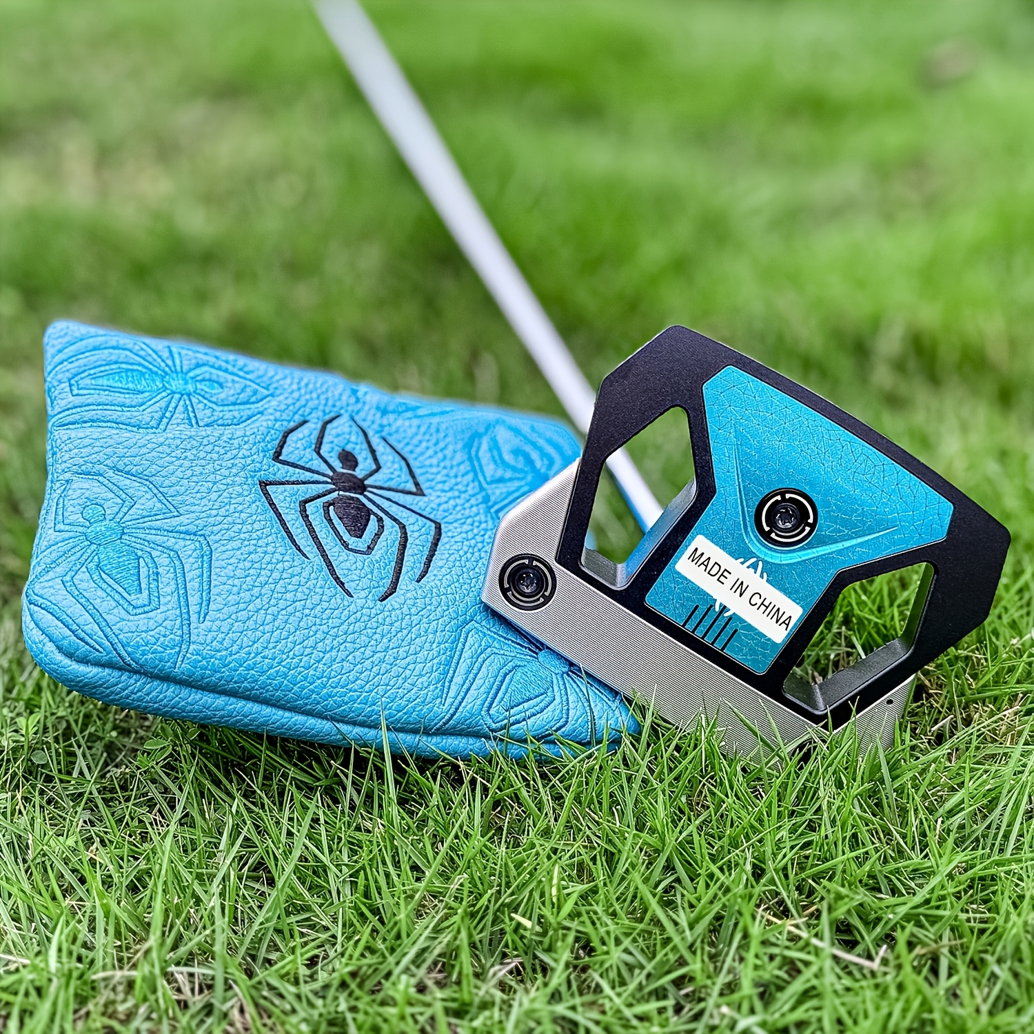 1pc Blue Spider Pattern Golf Putter Club 32-36 Inches - Image 2