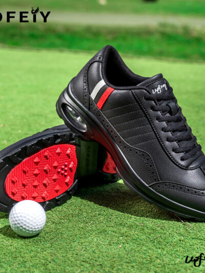 UOFEIY Men's & Women's Softlite Professional Golf Shoes