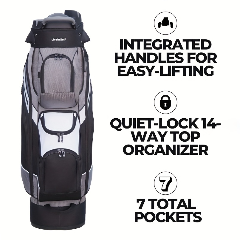 14-Way Golf Cart Bag Pro - Image 3