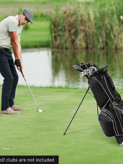 MULTIGOT Golf Stand Bag | 6 Way Divider, Polyester, with Carry Organizer Pockets Storage