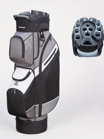 LivsinGolf Golf Cart Bag: 14-Way Molded Top, Multi-Handle Portable Design, A Must-Have On The Course