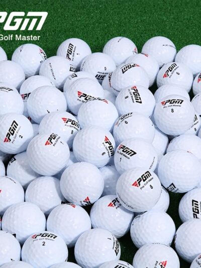 5pcs White Golf Balls Three-layer Game Balls