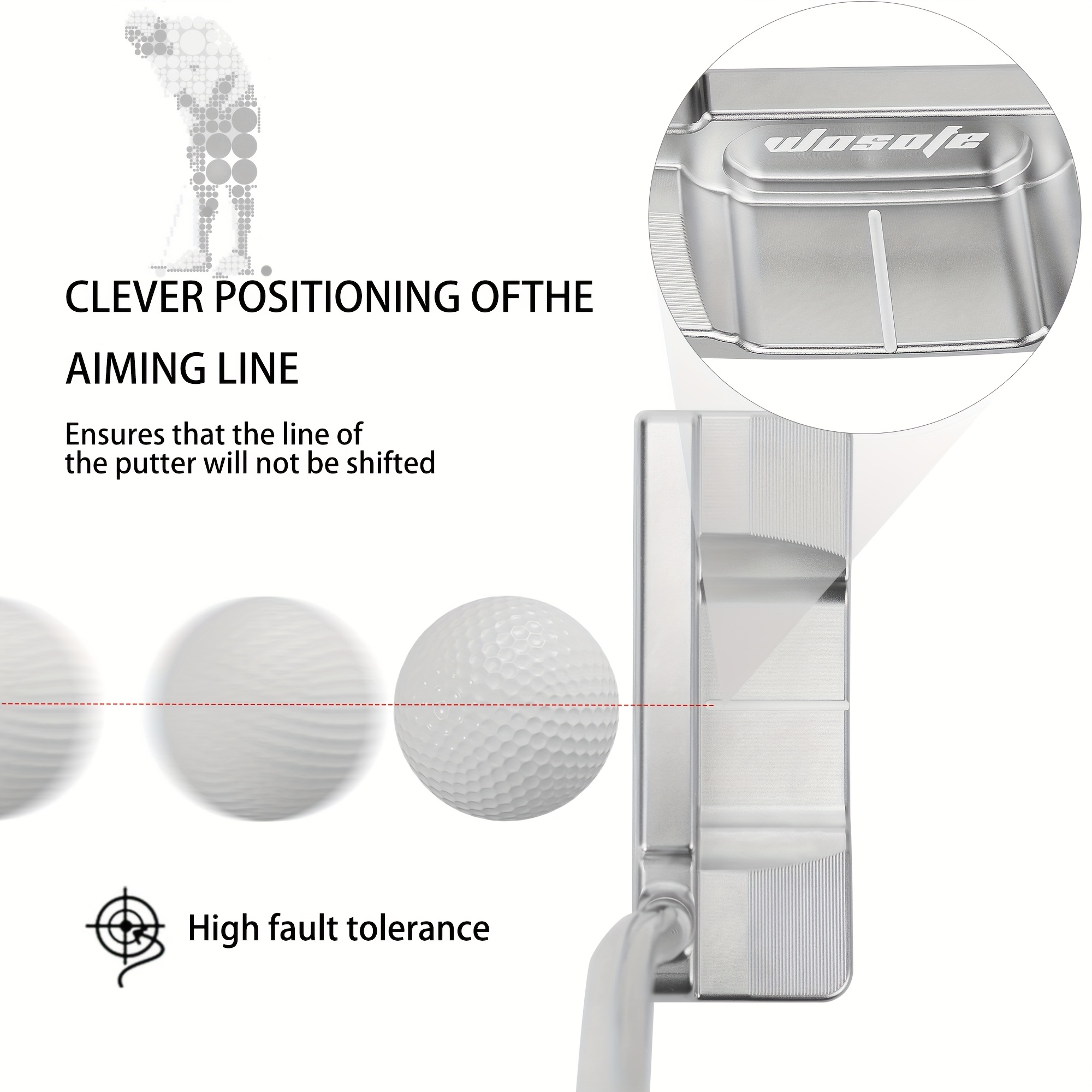 1pc wosofe Men's Forged Golf Putter - Image 7