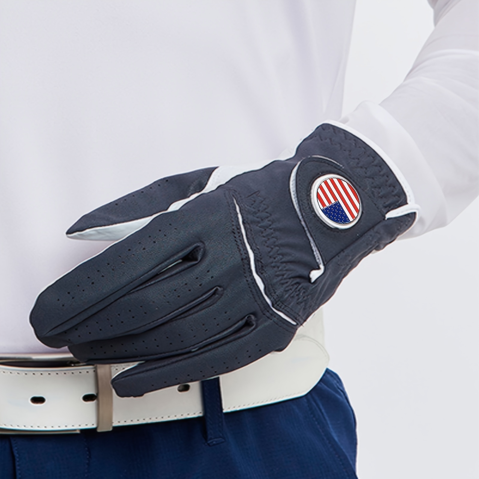 2-Pack Men's Golf Gloves for Left and Right Hands - Image 10