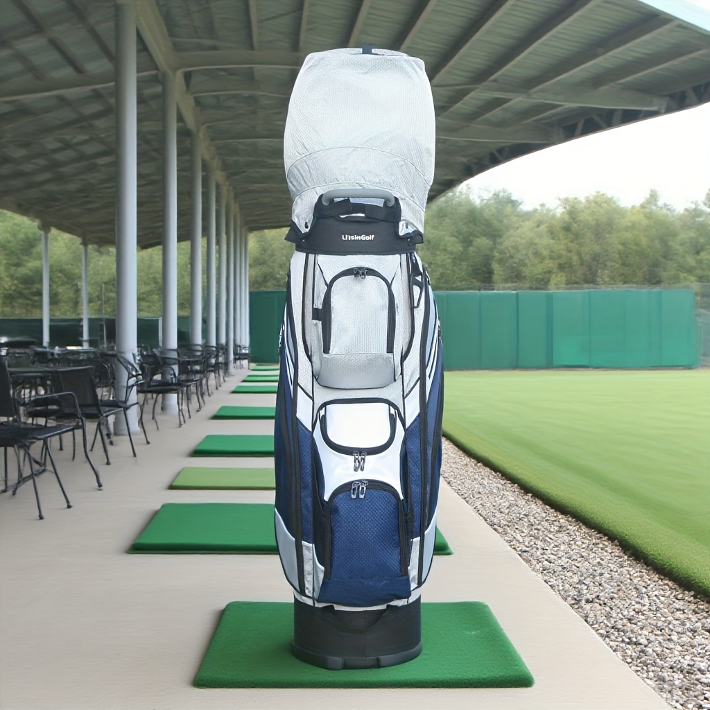 LivsinGolf Golf Cart Bag: 14-Way Molded Top, Multi-Handle Portable Design, A Must-Have On The Course - Image 2