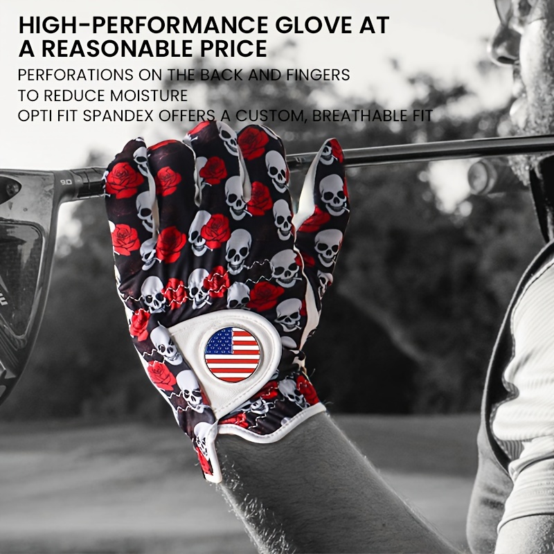 FINGER TEN Golf Gloves Men Right Handed Golfer Left Hand - Image 7