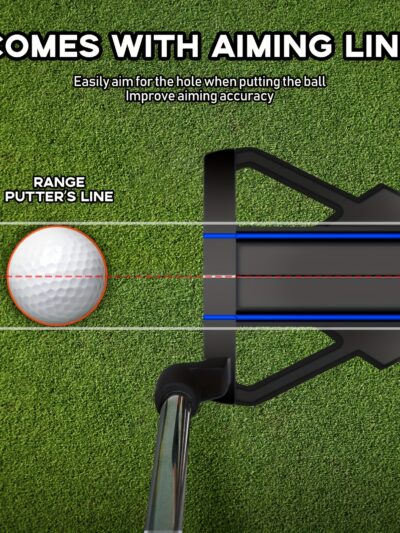 HUAEN Men's Harmonized Putter