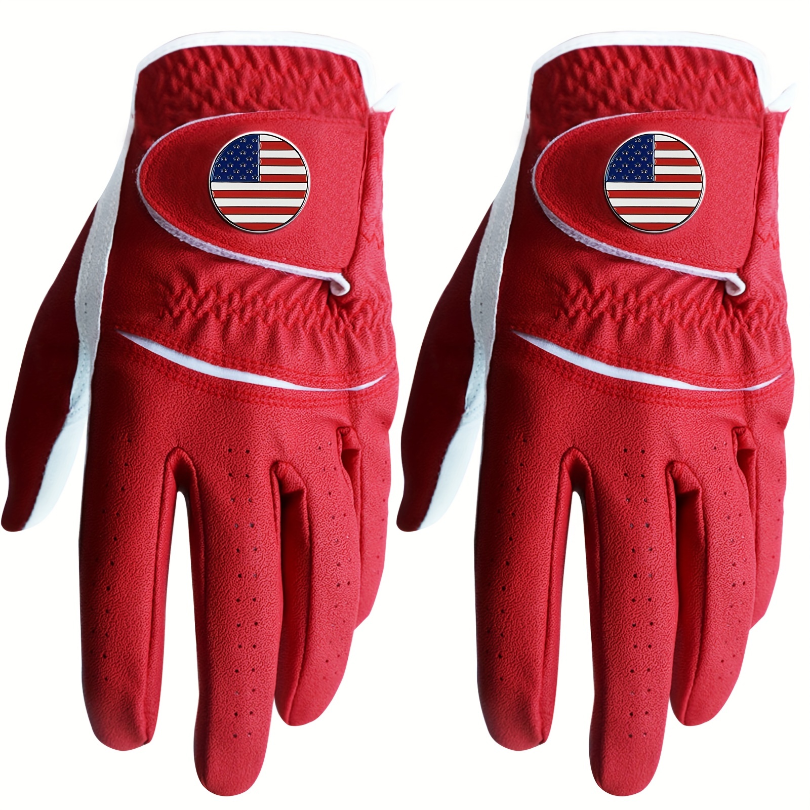 2-Pack Men's Golf Gloves for Left and Right Hands - Image 5