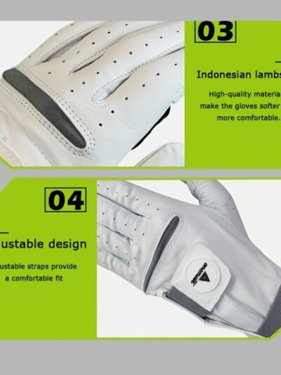 Men's Left-Hand Golf Glove Compatible for Right-Handed Swing