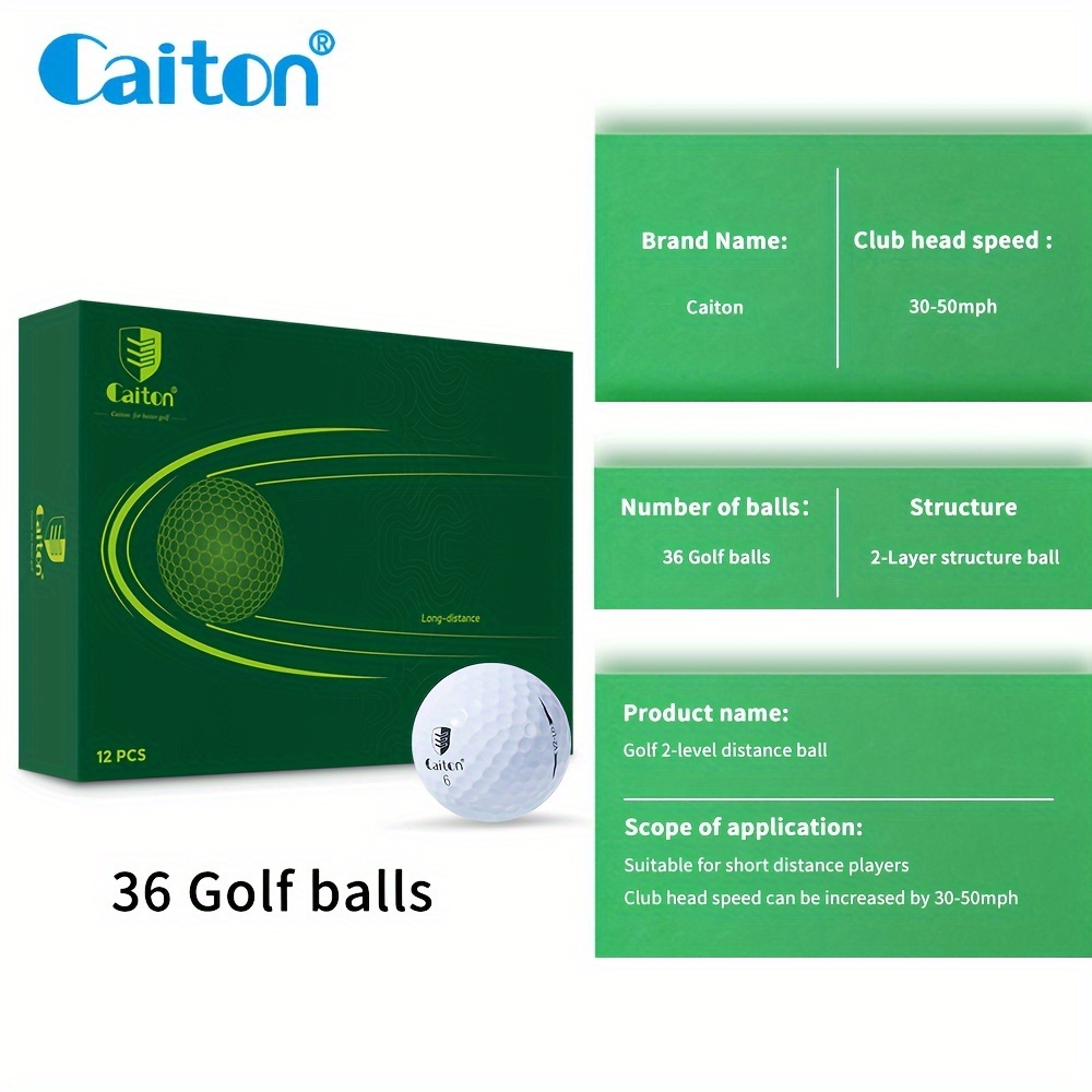Caiton Golf Distance Ball - Image 8