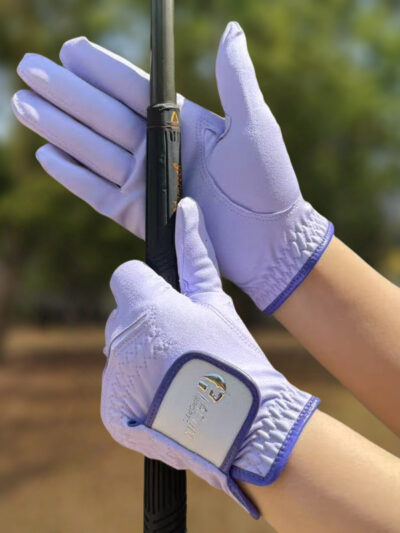 1 Pair Women's Golf Gloves, Breathable Women's Golf Gloves, Anti-Slip & Lightweight for Training/ Competition Ladies Golf Gloves