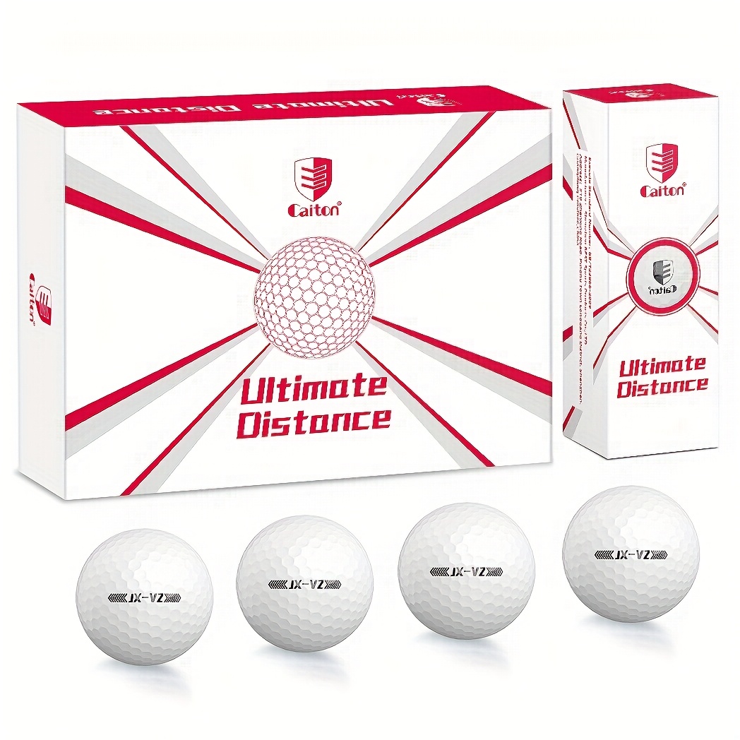 Caiton 12/6/3pcs (Optional) Golf Long Distance Balls