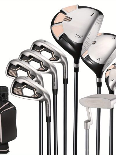 Complete Golf Clubs Package Set Includes 8 Club Set for Men Woman Right Handed