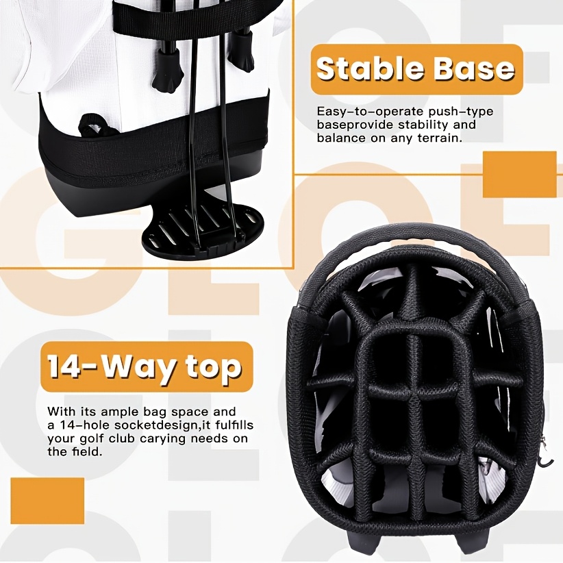 Lightweight Golf Bags For Men Golf Club Bag With Stand - Image 5