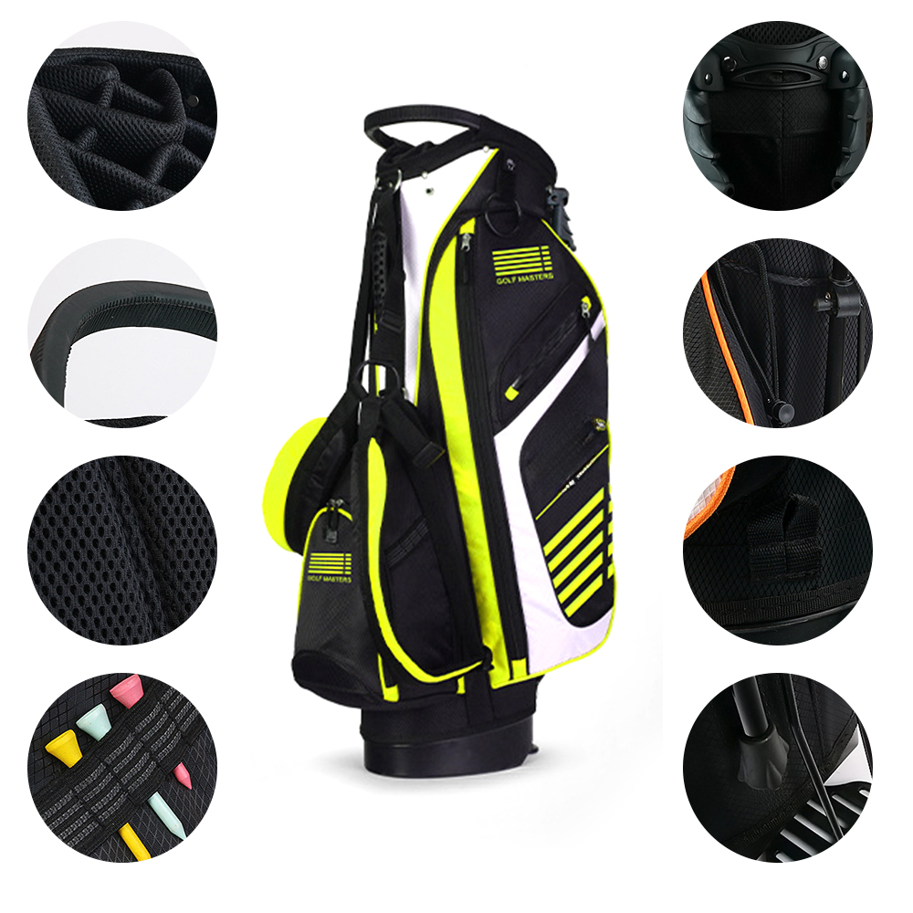 Golf Stand Bag 14 Way Top Dividers Ergonomic with 5 Pockets - Image 8