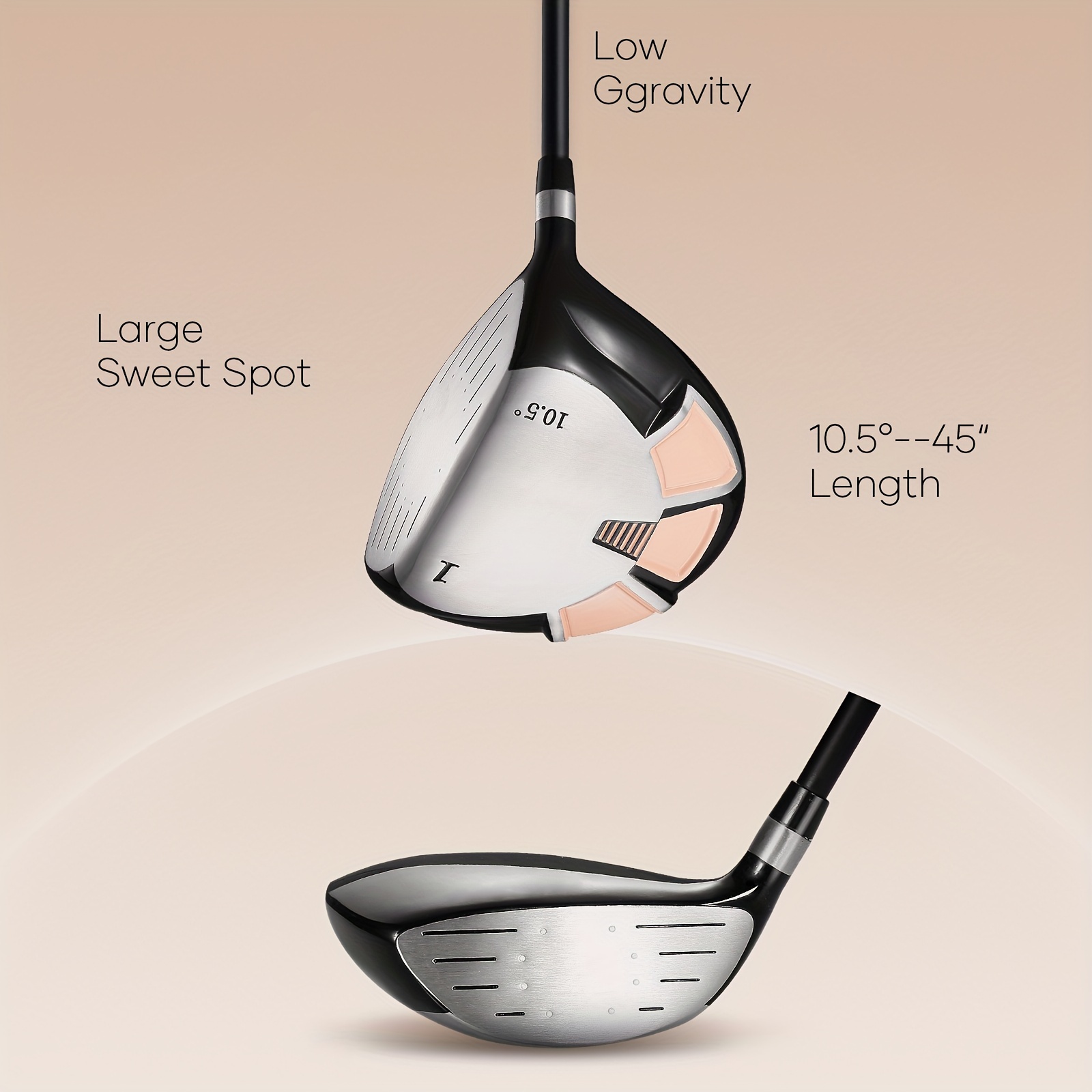 Complete Golf Clubs Package Set Includes 8 Club Set for Men Woman Right Handed - Image 6