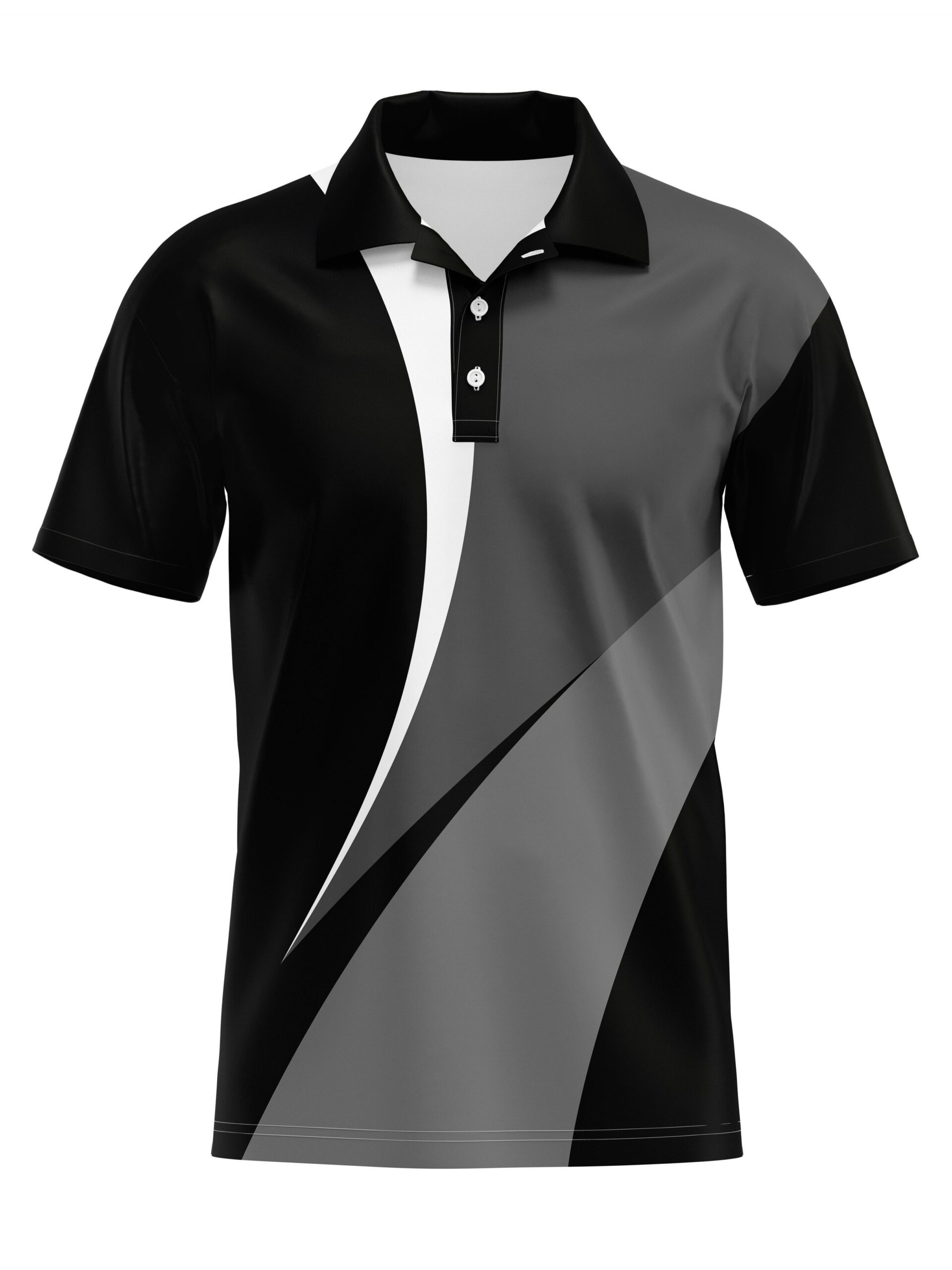 Men's Color Block Short Sleeve Turn