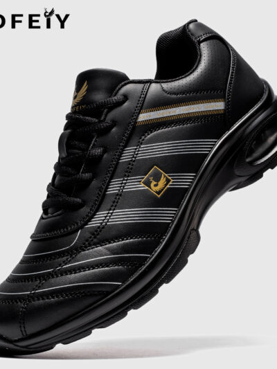 UOFEIY Softlite Professional Air Cushion Golf Shoe Business Casual Travel Sneaker