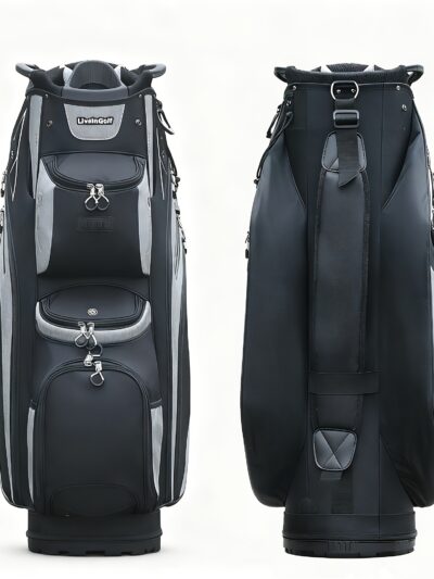 14-Divider Full-Length Golf Bag with Dual Handles & Dividers