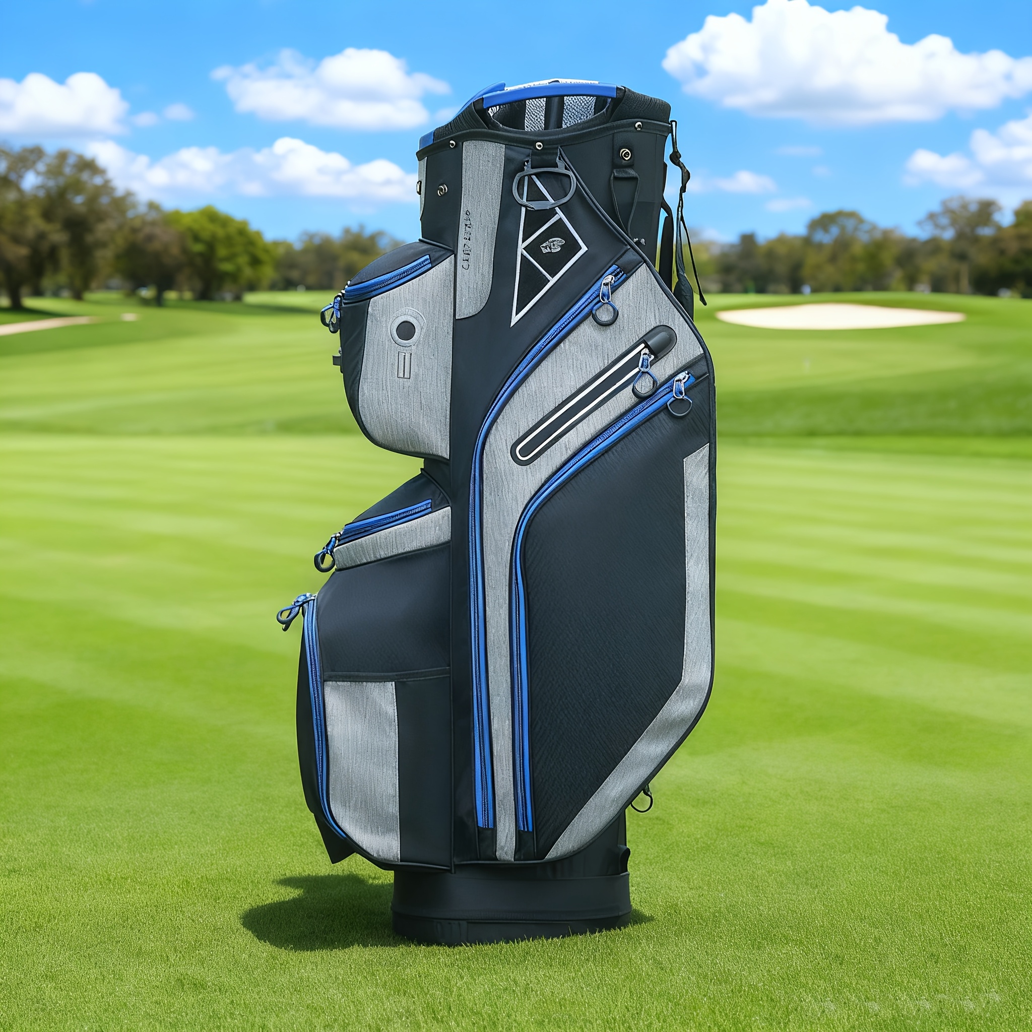 14-Way Full Length Premium Golf Cart Bag Compatible for Men - Image 8