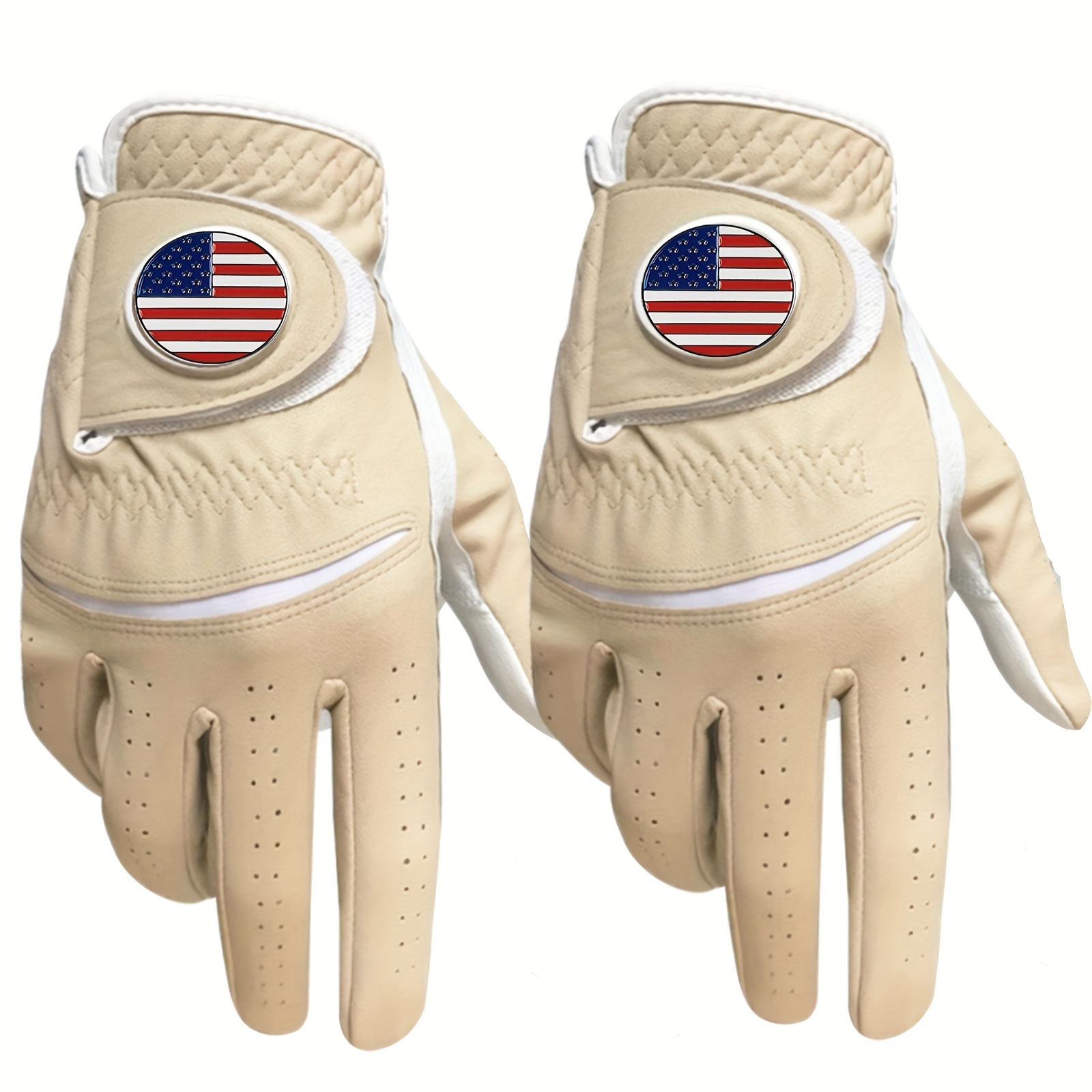 2-Pack Men's Golf Gloves for Left and Right Hands - Image 11